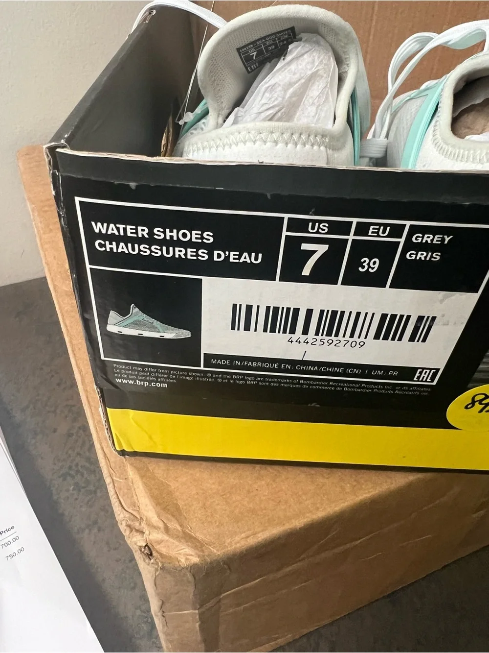 NWT Unisex Sea-doo water shoes